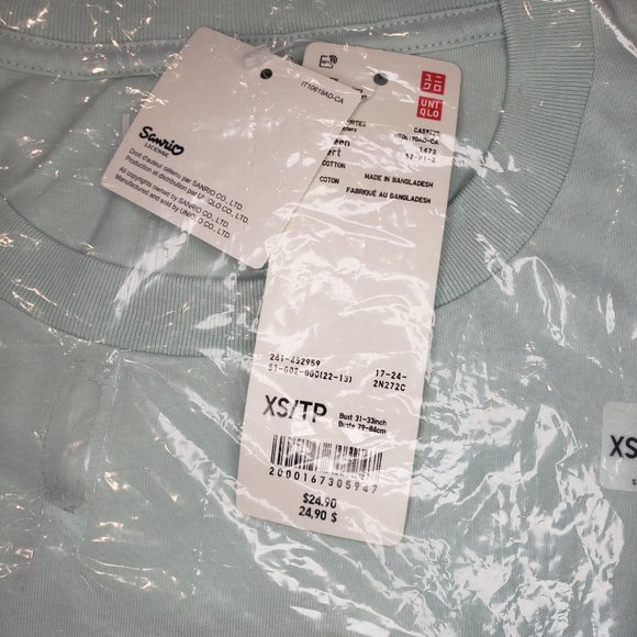 BRAND NEW - UNIQLO - Sanrio Characters UT (Short-Sleeve Graphic T-Shirt) TXS - Picture 5 of 7